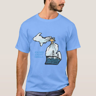 T-shirt Michigan avec sa devise Oversized