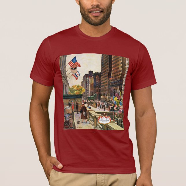 T-shirt Michigan Avenue, Chicago par John Falter (Devant)