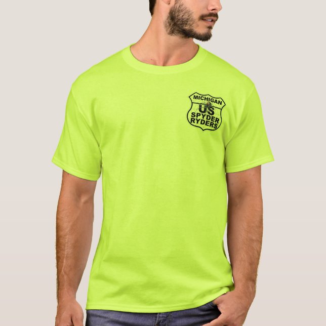 T-shirt Michigan Chapter - Logo Pocket Trans (Devant)