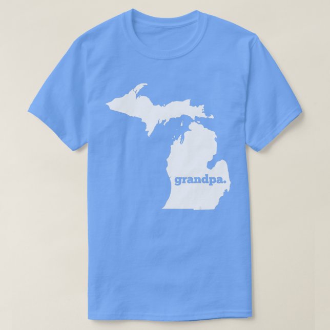 T-shirt Michigan Grandpa (Design devant)