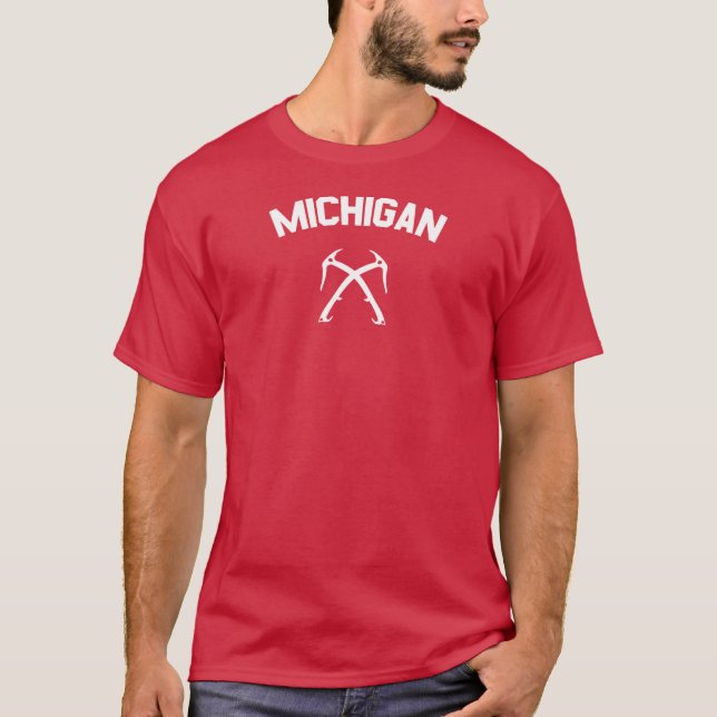T-shirt Michigan Ice Escalade (Devant)