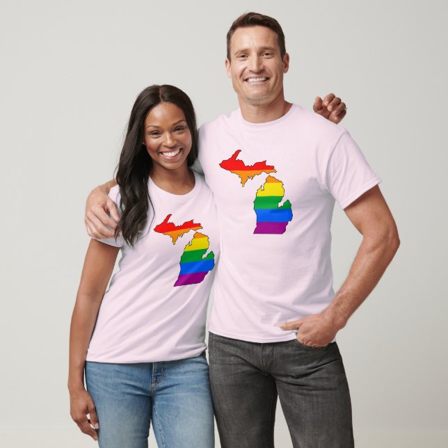 T-shirt MICHIGAN PRIDE -.png (Unisexe)