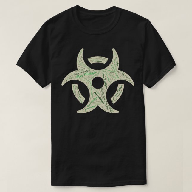 T-shirt Michigan pur (Design devant)