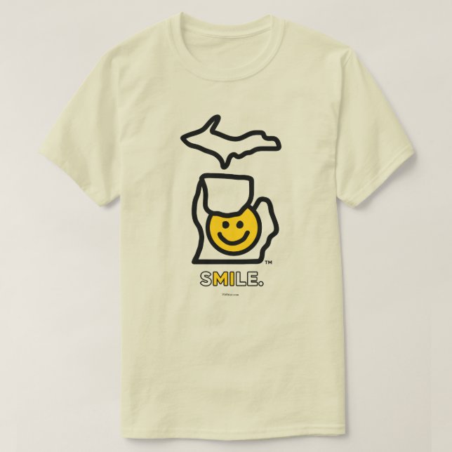 T-shirt Michigan - sMIle (Design devant)