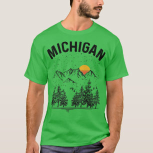 T-shirt Michigan State Vintage Retro