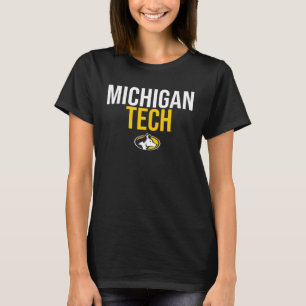 T-shirt Michigan Tech Huskies empilés