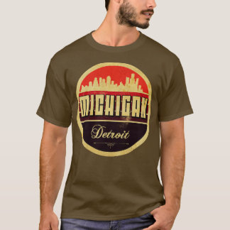 T-shirt Michigan Vintage