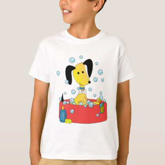 T-shirt Mick et Henry prennent un bain