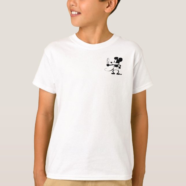 T-shirt Mickey - Looking in the Mirror (Plane Crazy, 1929) (Devant)