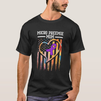 T-shirt Micro Preemie NICU Nouvelle maman inspire Birt pré