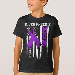 T-shirt Micro Preemie Nicu Nouvelle maman Naissance prémat