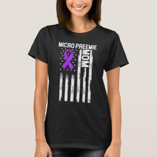 T-shirt Micro Preemie Nicu Nouvelle maman Naissance prémat