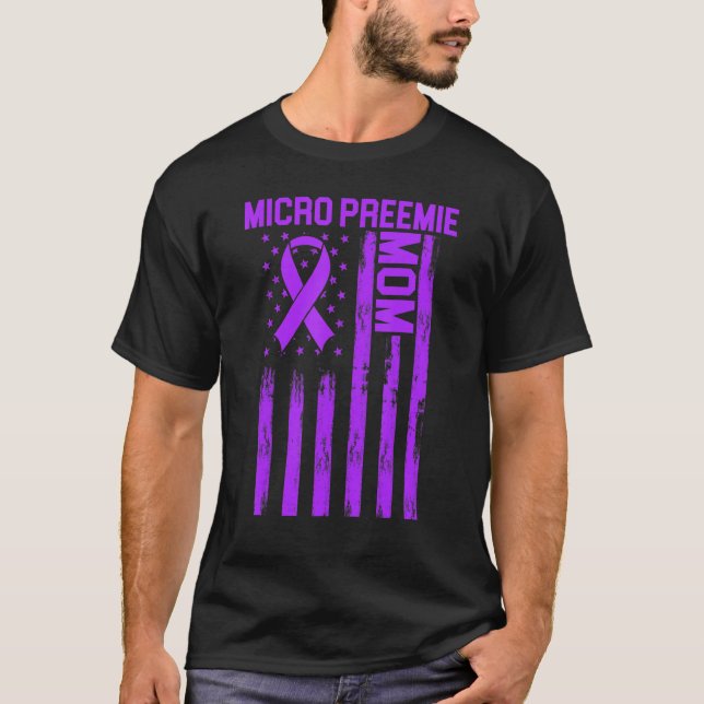 T-shirt Micro Prématuré Nicu Nouvelle Maman Naissance Prém (Devant)