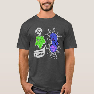 T-shirt Microbes Virales
