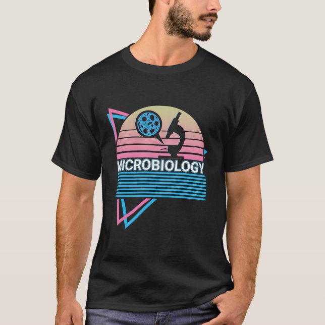 T-shirt Microbiologie (Devant)