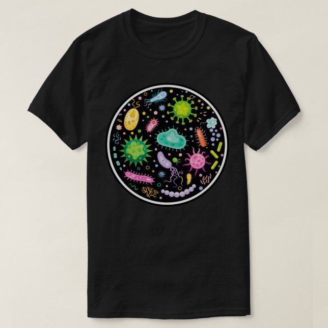 T-shirt Microbiologie 30 (Design devant)