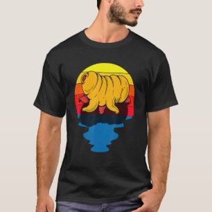 T-shirt Microbiologie de l'ours d'eau du coucher du soleil