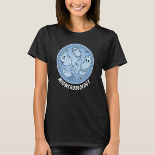 T-shirt Microbiologie des chats mignons Bactéries Science