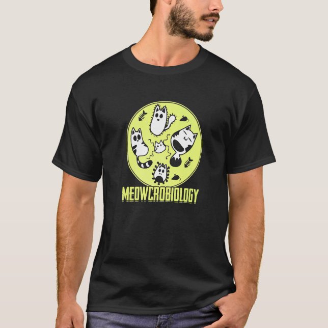 T-shirt microbiologie Microbiologiste Microorganismes Micr (Devant)