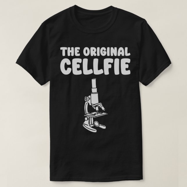 T-shirt Microbiologiste de la cellule d'origine Microbiolo (Design devant)