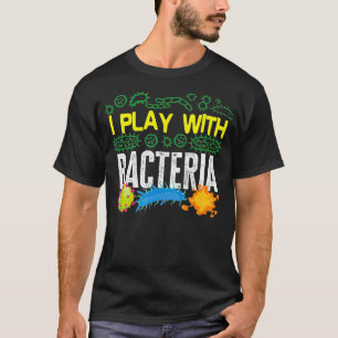 T-shirt Microbiologiste Microbiologie Lab Staph Je joue av