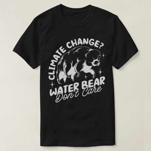 T-shirt Microbiologiste Science Tardigrade Ours d'eau Biol (Design devant)
