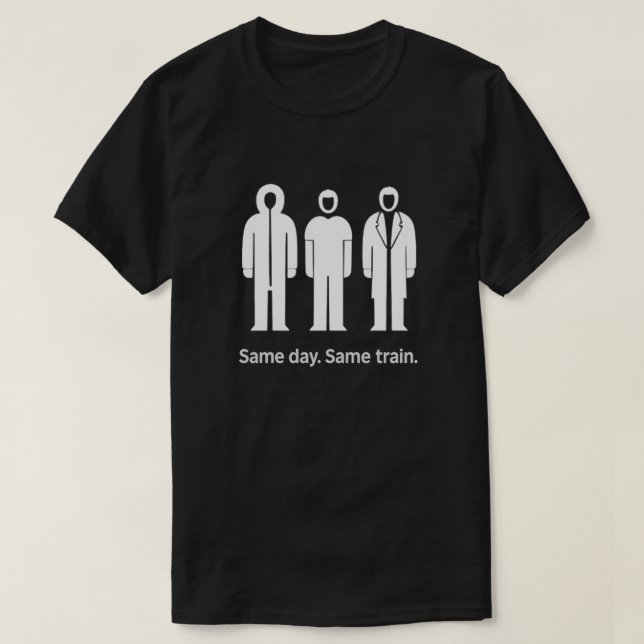 T-shirt Microclimat | Ironie du temps à NYC (Design devant)