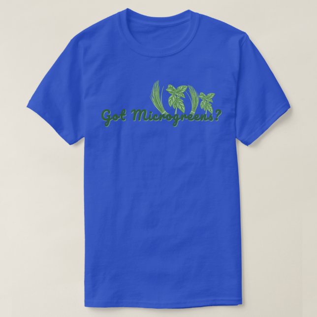 T-shirt Microgreens Jardinage 1 (Design devant)