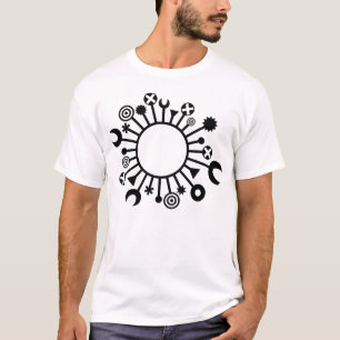 T-shirt microorganisme - Noir