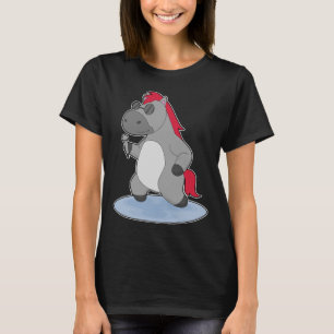 T-shirt Microphone Chanteur de Cheval Chantant