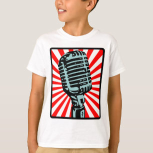 T-shirt Microphone de cru de Shure 55S