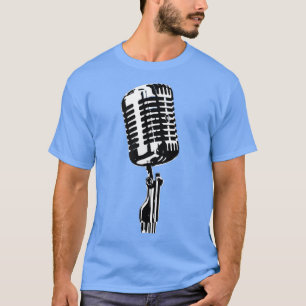 T-shirt Microphone micro branché