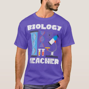 T-shirt Microscope Biologist Science Lab Biology Teacher B