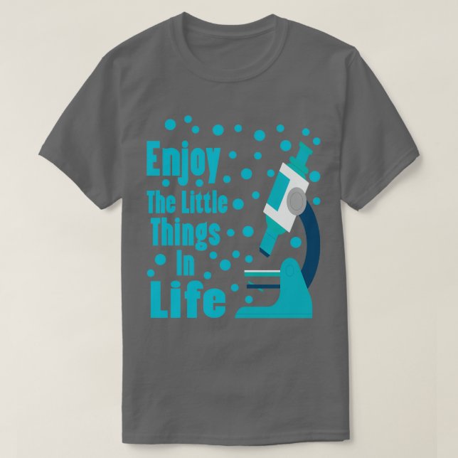 T-shirt microscope cell biology (Design devant)