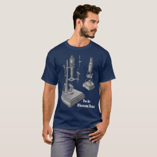 T-shirt Microscope du XVIIIe siècle Antique Science INSTRU