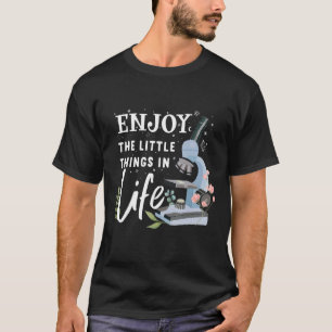 T-shirt microscope microbiologiste biologie science nerd l