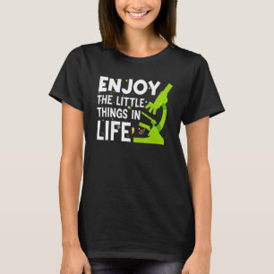 T-SHIRT MICROSCOPE, MICROBIOLOGISTES BIOLOGIE SCIENCE NERD