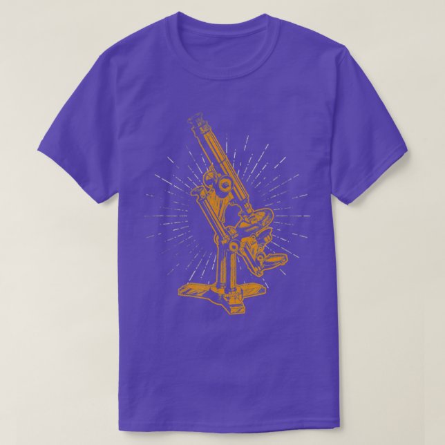 T-shirt Microscope Microscopie Cadeau Science Biologie Ens (Design devant)