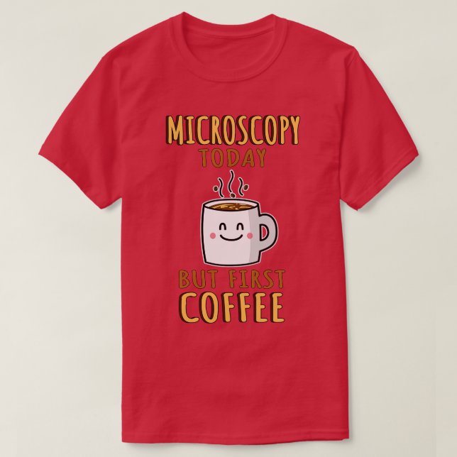 T-shirt Microscopie mignonne (Design devant)