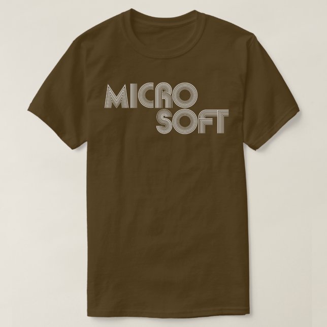 T-shirt Microsoft (Design devant)