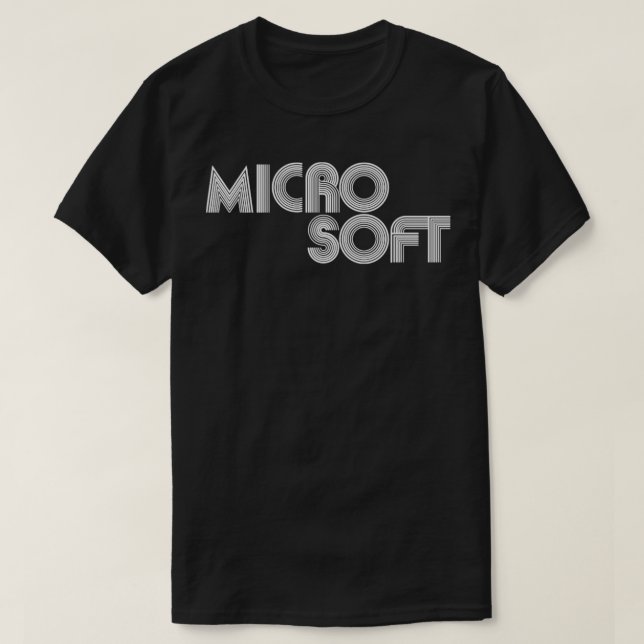 T-shirt Microsoft (Design devant)