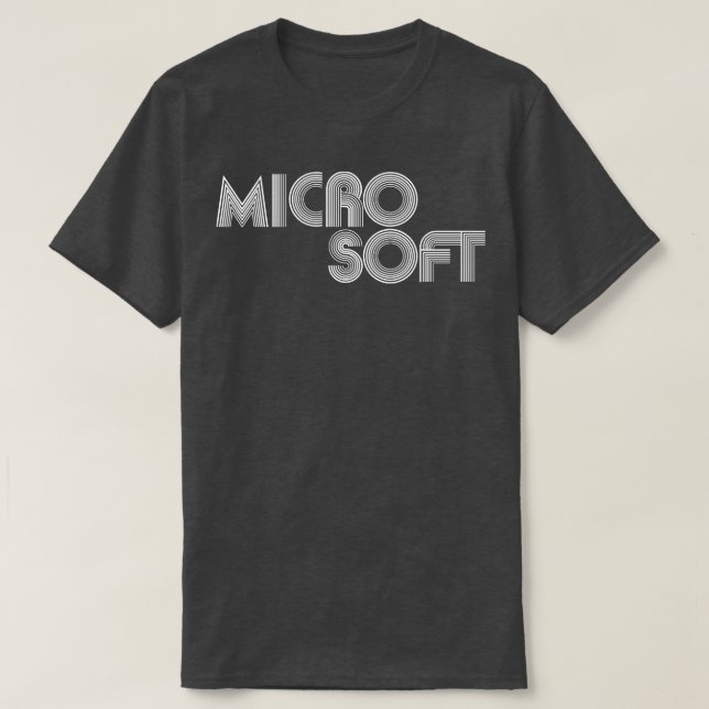 T-shirt Microsoft (Design devant)