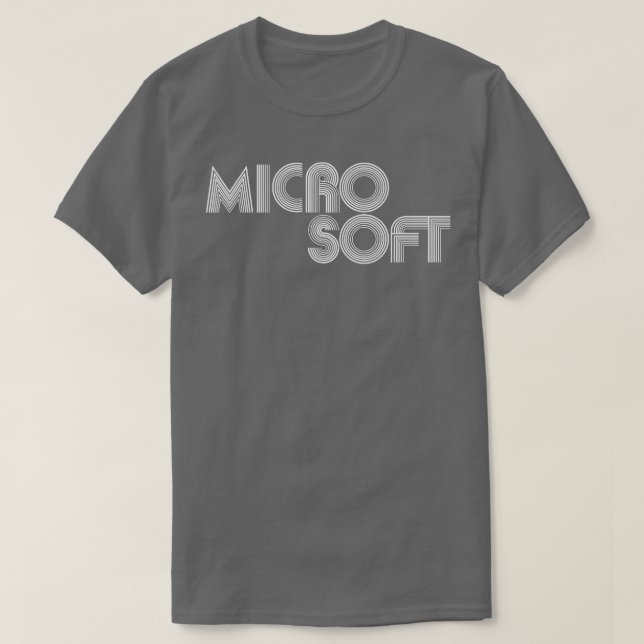 T-shirt Microsoft (Design devant)