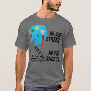 T-shirt Microsoft Peindre Dans Les Feuilles Mi-Chemin Dans