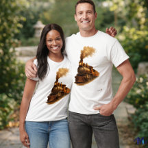 Mid Century Steam Train | Retro Vintage Locomotive