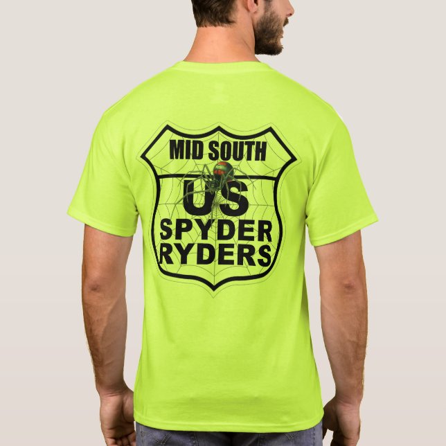 T-shirt Mid South Chapitre - Logo 2 faces Trans (Dos)