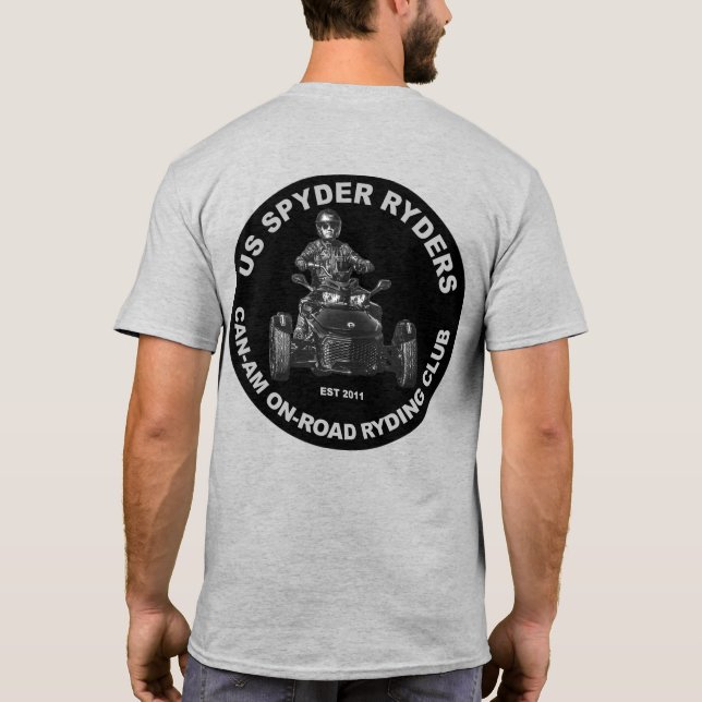 T-shirt Mid South Chapitre - Noir Rond (Dos)