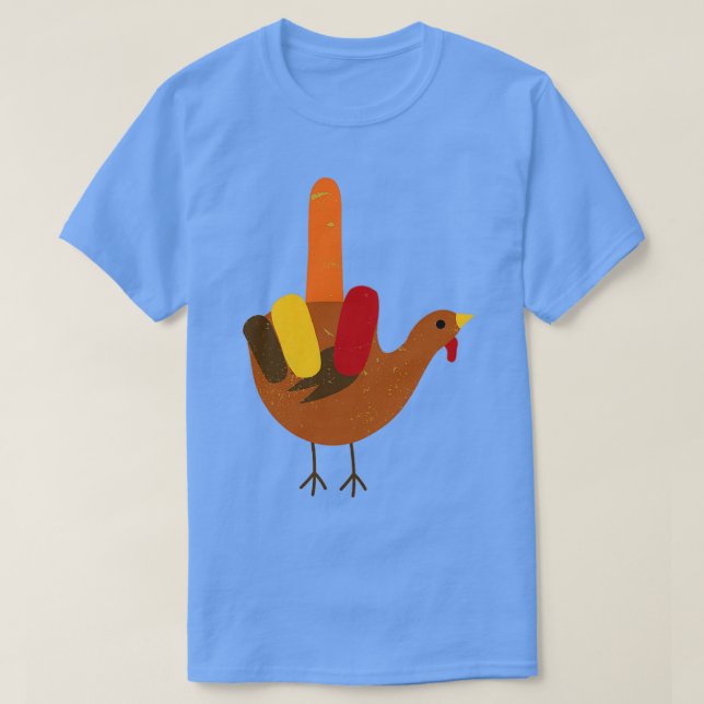 T-shirt Middle Finger Turquie Langue des signes américaine (Design devant)
