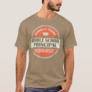 T-shirt Middle School PrincipalFunny Job Gift Idea 