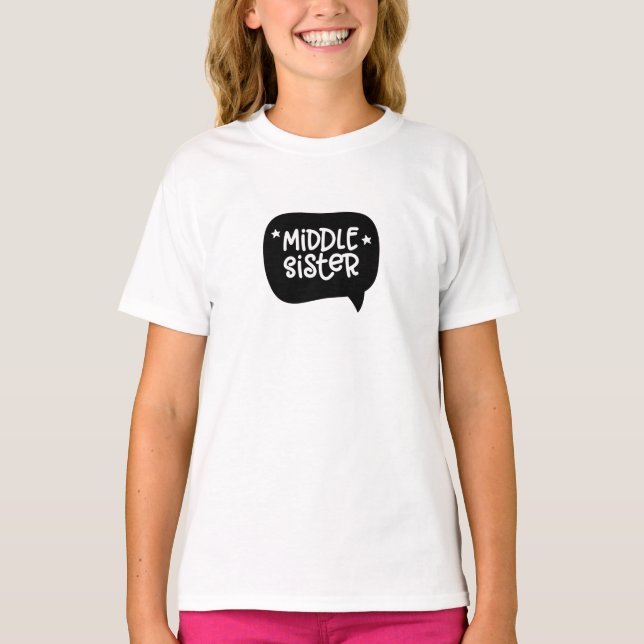 T-shirt Middle Sister (Devant)